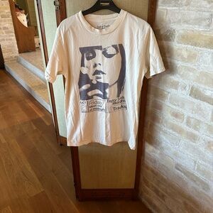 Taylor Swift Midnights cream cotton size medium Graphic T-Shirt